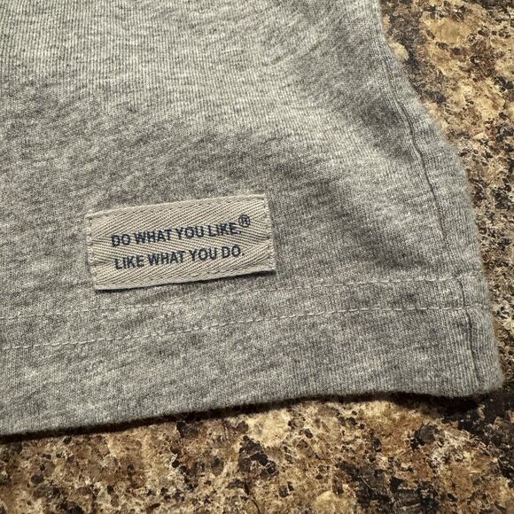 NWT Life Is Good Mens Shirt Tee Don't Knock It Build It Short Sleeve Gray XXL GU - Picture 5 of 7